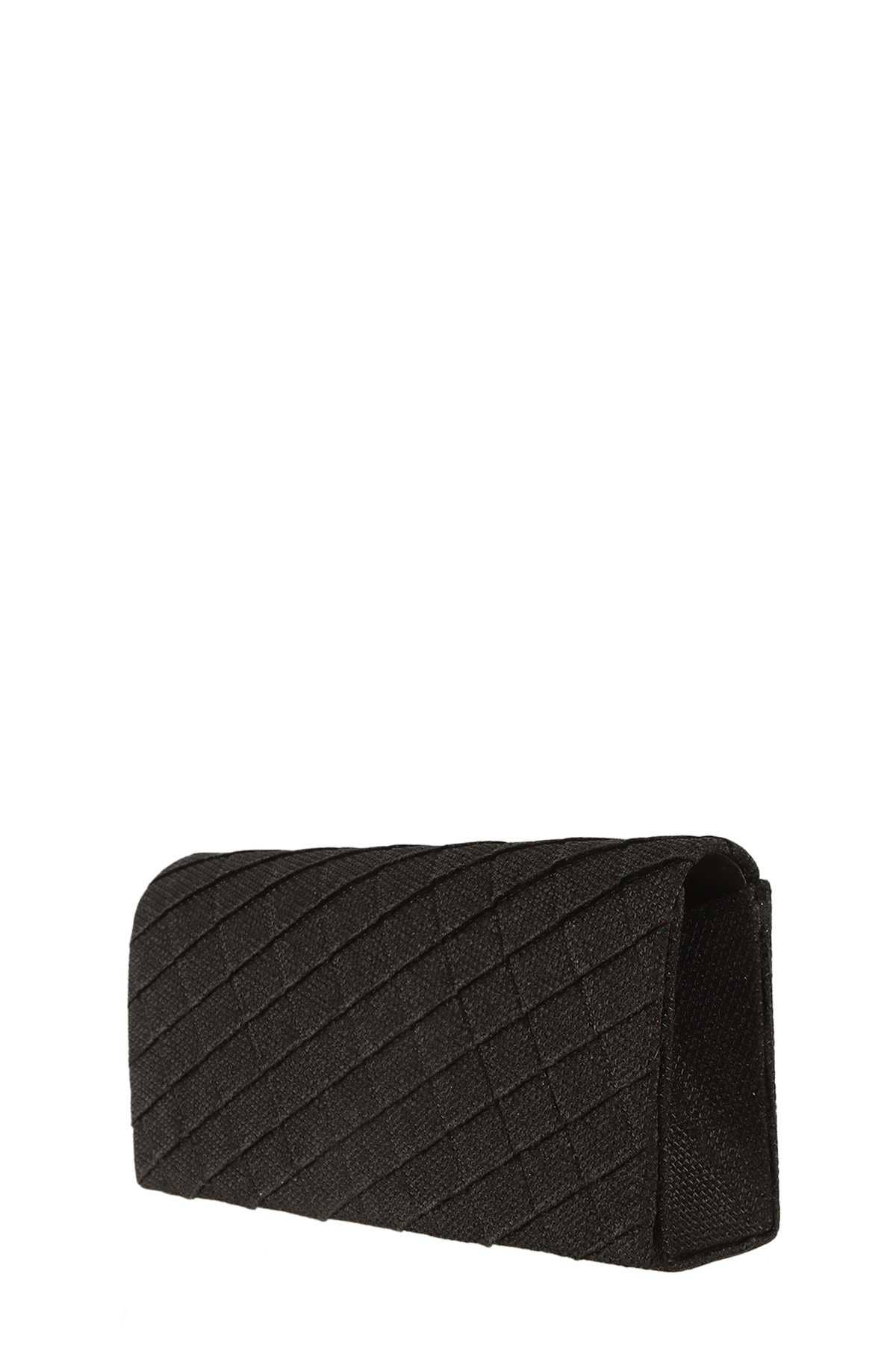 GLITTER QUILTED CLUTCH BAG LA6183