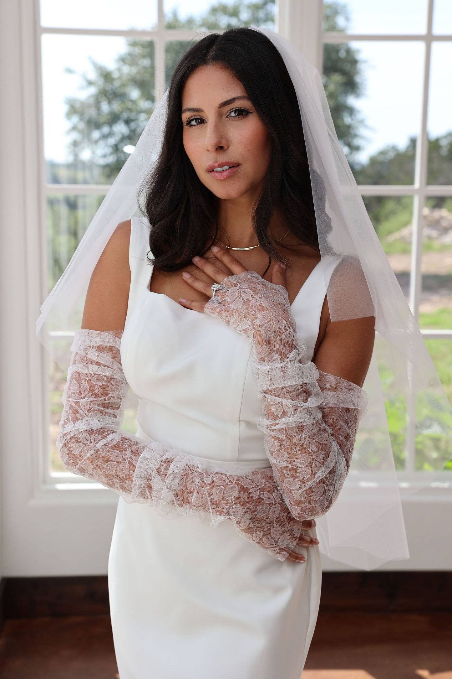 Lennox Lace Wedding Sleeves