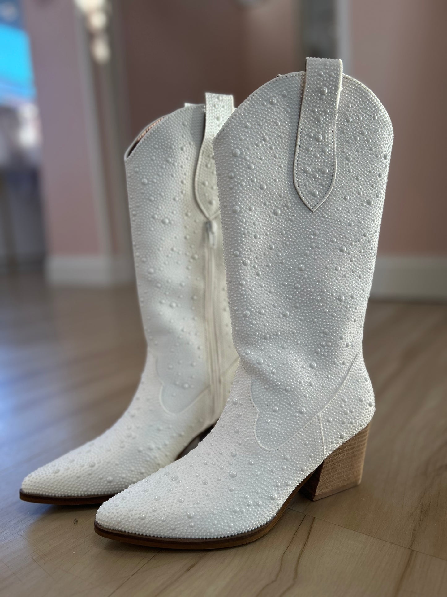 Jeweled Western Boots