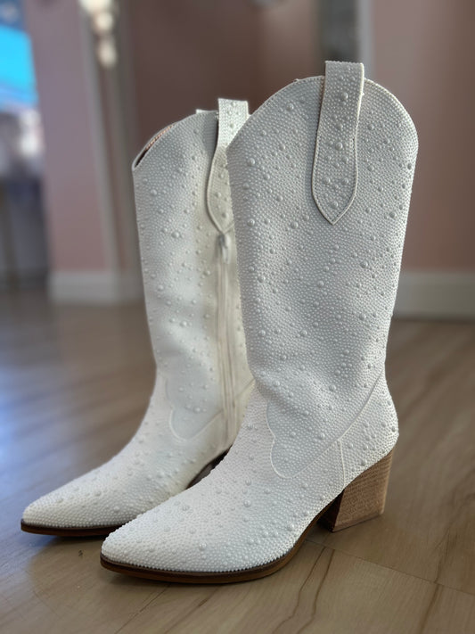Jeweled Western Boots