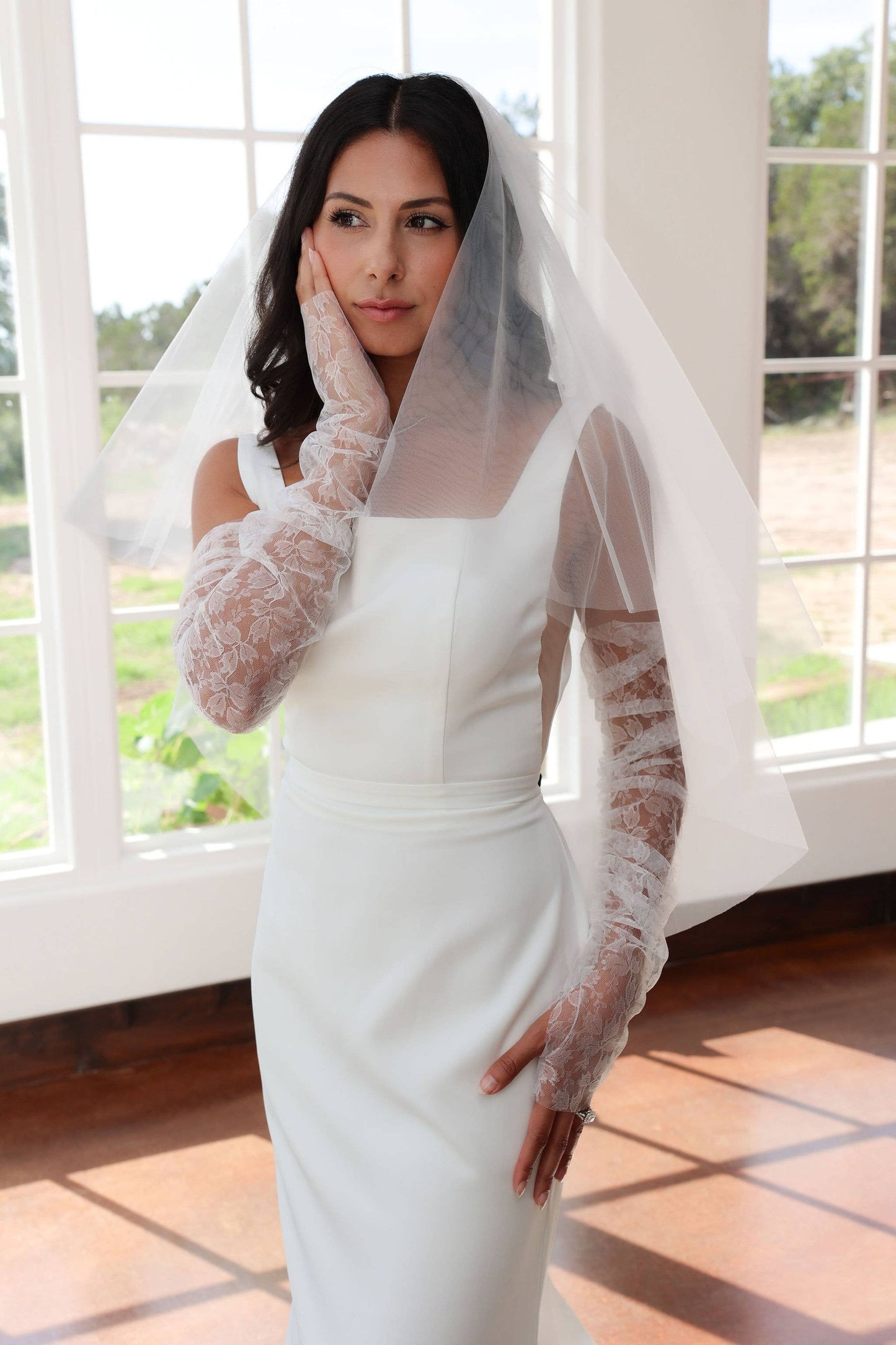Lennox Lace Wedding Sleeves