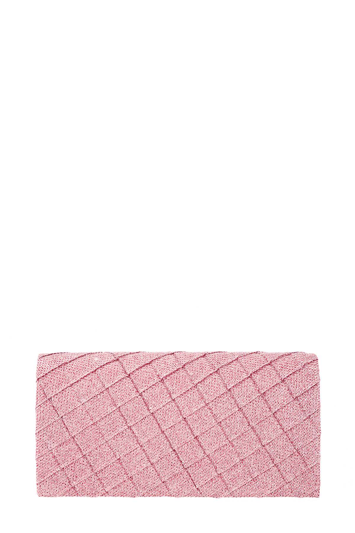 GLITTER QUILTED CLUTCH BAG LA6183