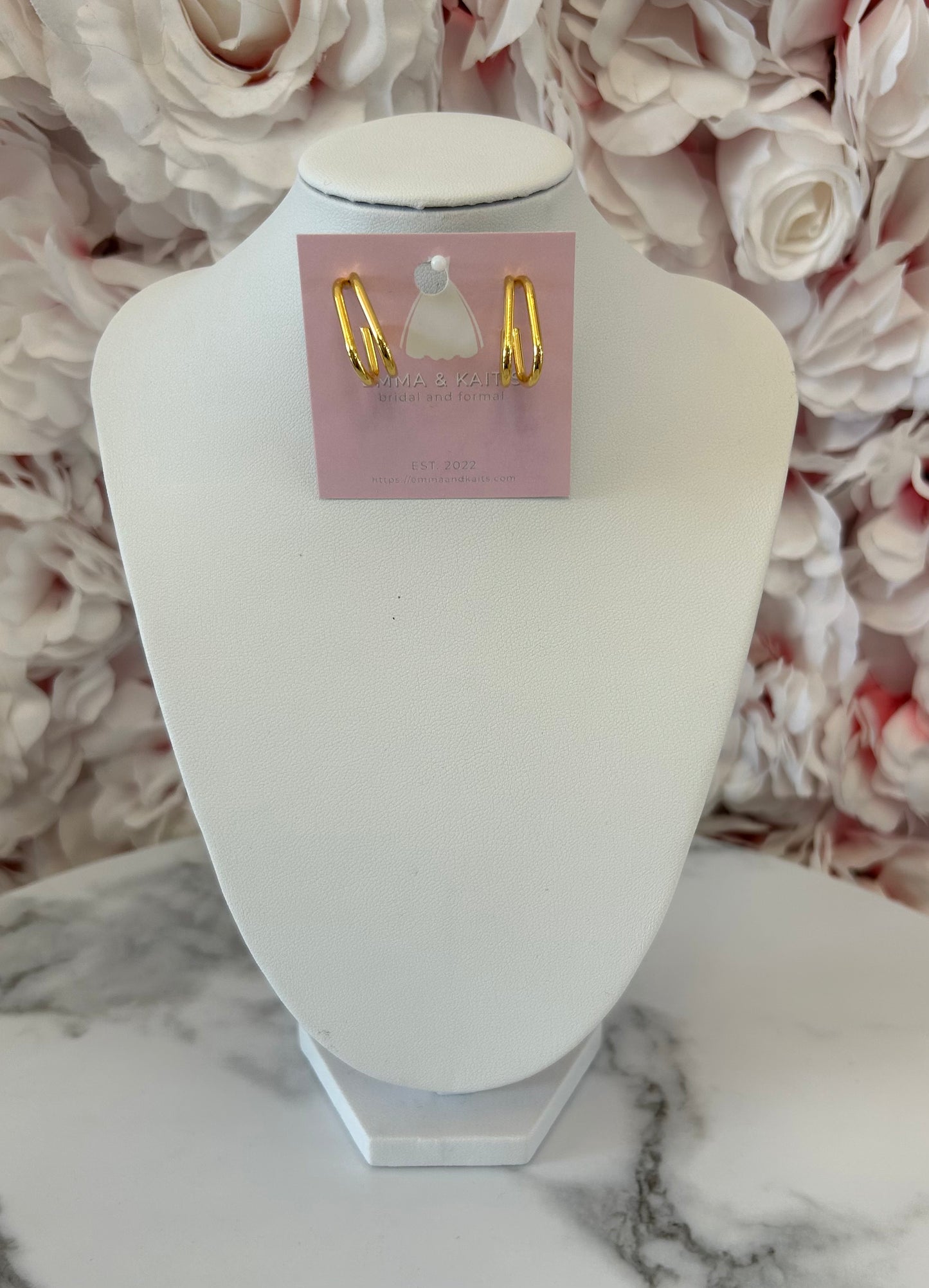 Gold-Plated Earrings