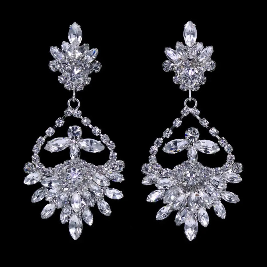 15789 - Bridal Praise Drop Earrings