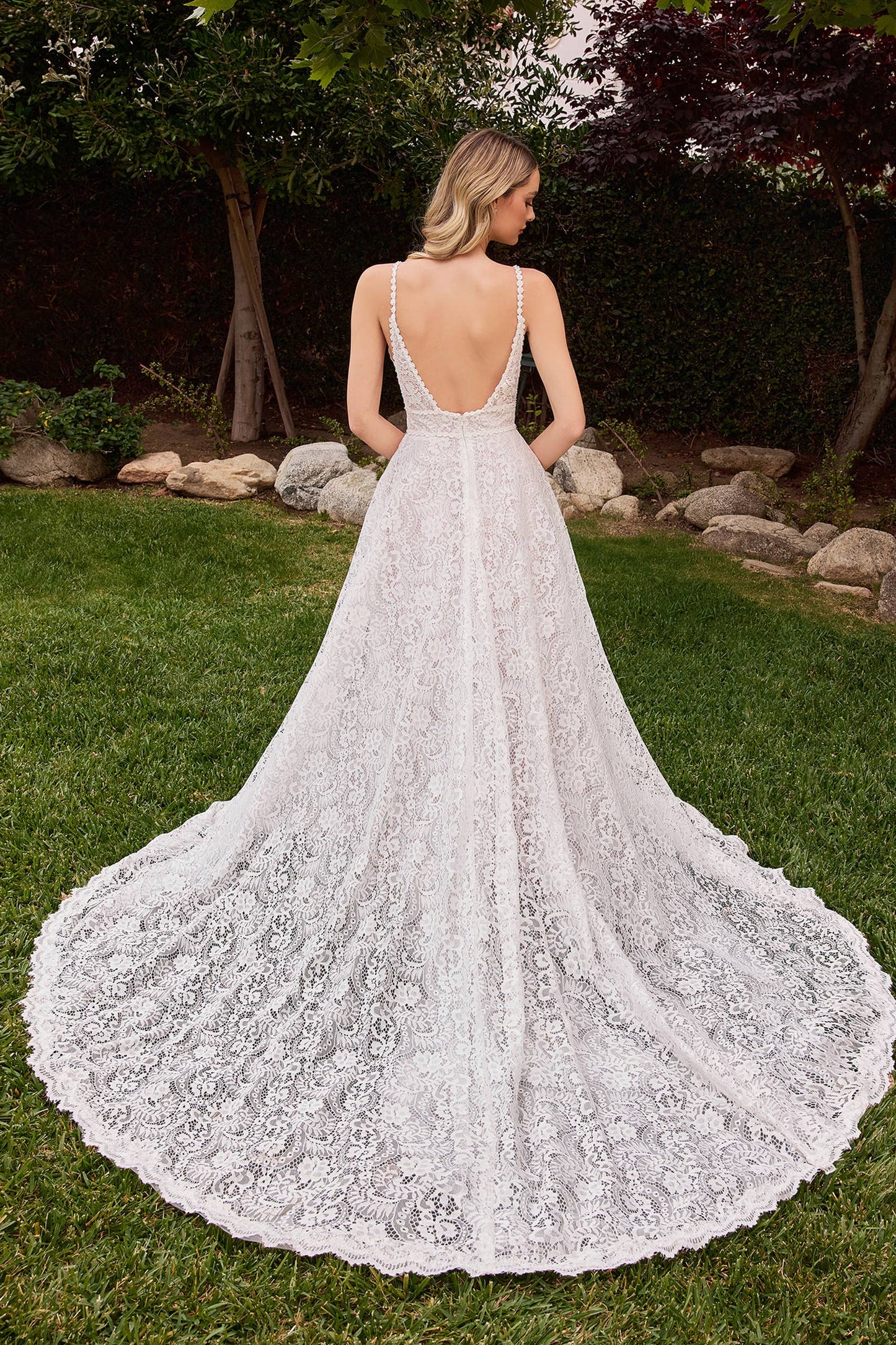 LACE A-LINE DRESS & REMOVABLE JACKET