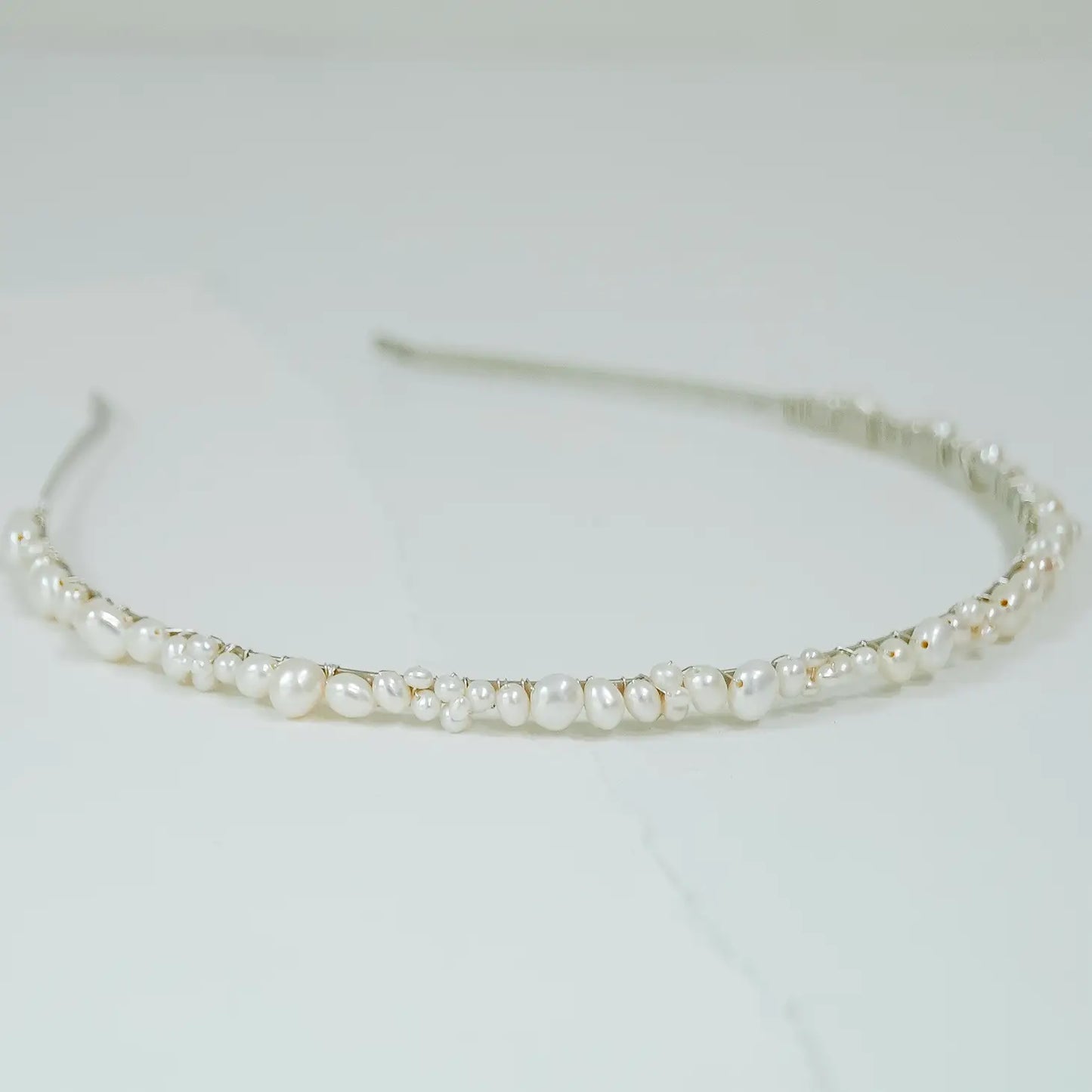 Pearl Cluster Headband