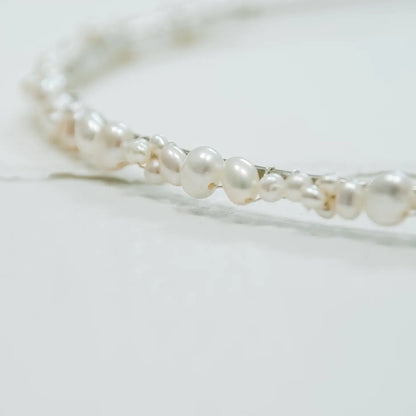 Pearl Cluster Headband