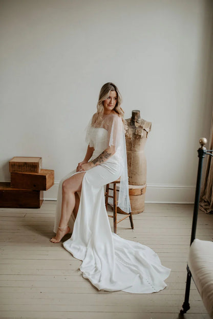 Beaded Pearl Cape