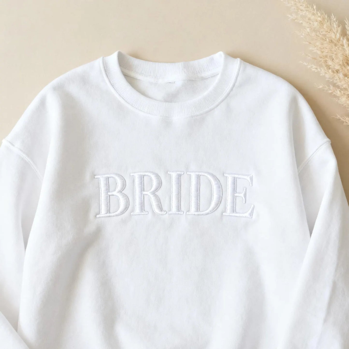 Bride Embroidered Sweatshirt