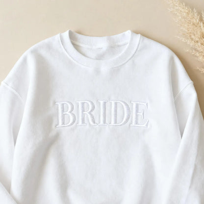 Bride Embroidered Sweatshirt