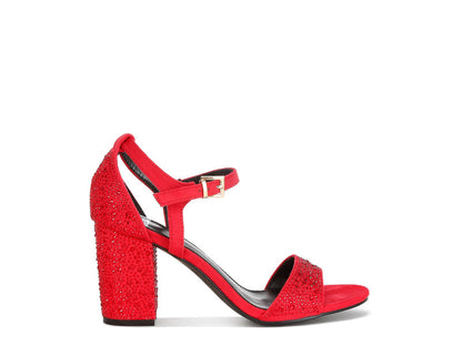 Navoli Rhinestones Embellished Sandals